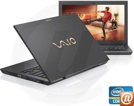 Sony - SVS13A17GBB - Notebook Sony VAIO S Core i7-3520M (2.90GHz) 3ª  Geração 6GB 750GB 13.3